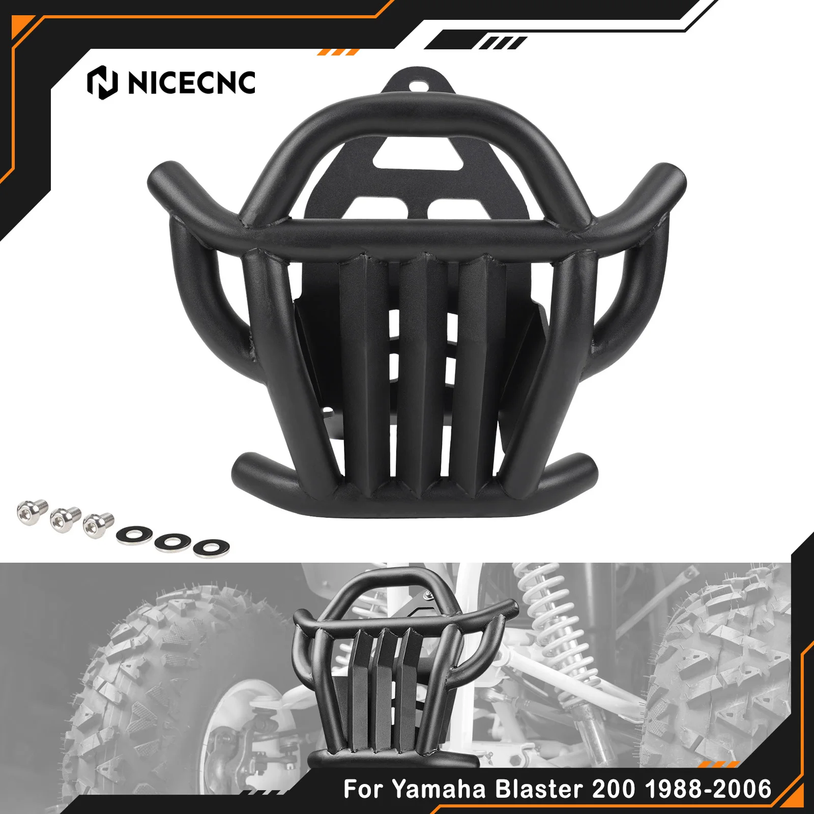 For Yamaha Blaster 200 1988-2006 NICECNC Front Bumper Shock Absorber Protective Guard Off Road Modified Aluminum Accessories ATV
For Yamaha Blaster 200 1988-2006 NICECNC Front Bumper Shock Absorber Protective Guard Off Road Modified Aluminum Accessories ATV