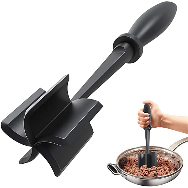 Multifunctional heat-resistant meat cutter nylon burger meat cutter chopper potato masher tools utensils non-stick cookware
Multifunctional heat-resistant meat cutter nylon burger meat cutter chopper potato masher tools utensils non-stick cookware