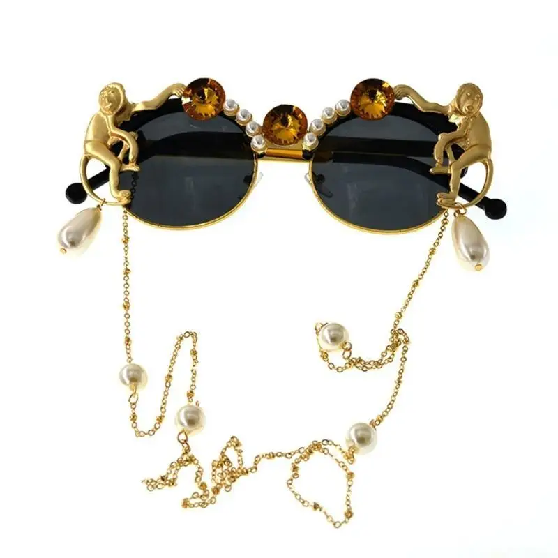 31BF Baroquely Styles Chain Sunglasses Comfortable Sun Glasses Popular Eyewear for Lady
31BF Baroquely Styles Chain Sunglasses Comfortable Sun Glasses Popular Eyewear for Lady