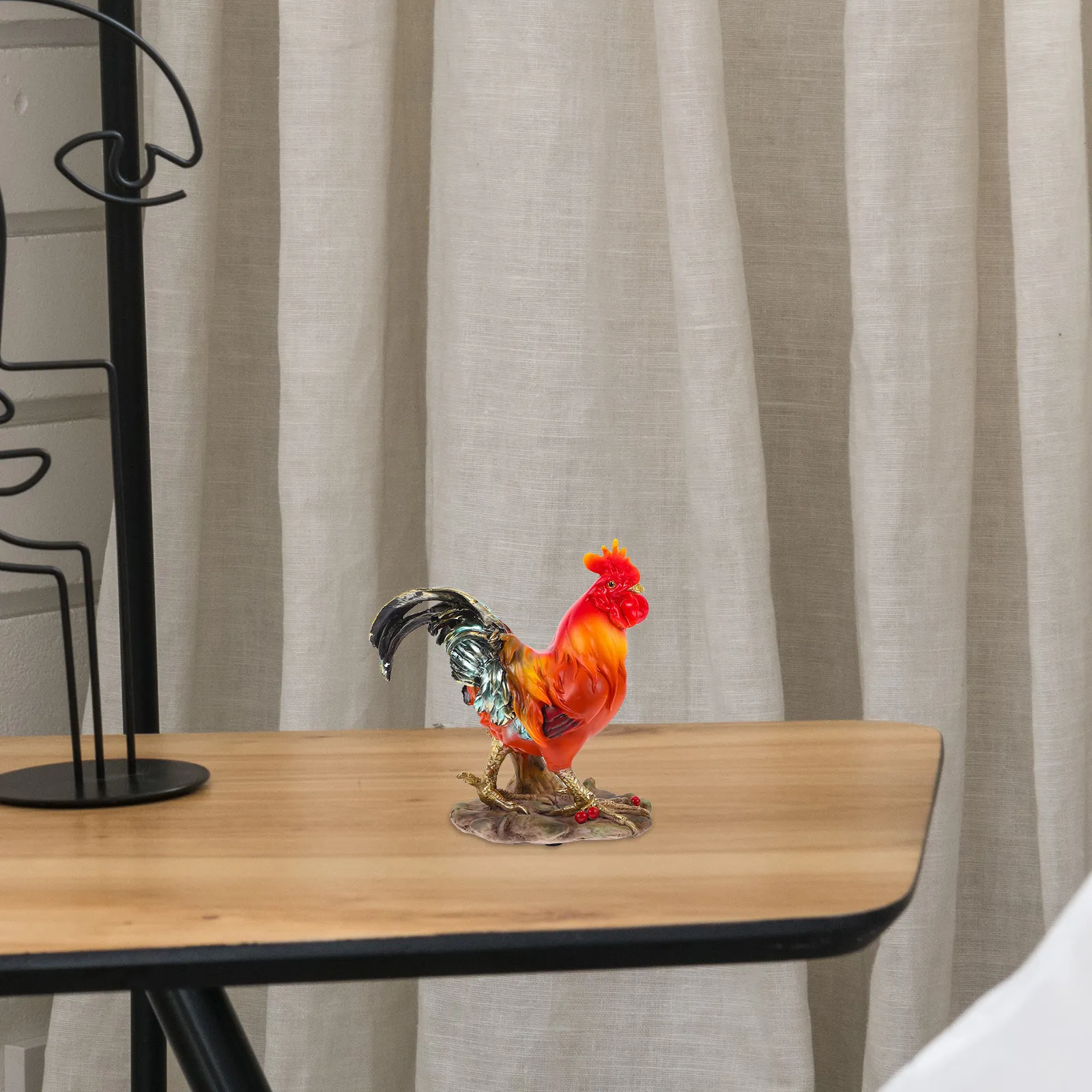 Realistic Resin Rooster Statue Vivid Farm Animal Decor for Garden Park Lawn Porch Balcony Landscape Layout Prop Rooster Ornament
Realistic Resin Rooster Statue Vivid Farm Animal Decor for Garden Park Lawn Porch Balcony Landscape Layout Prop Rooster Ornament