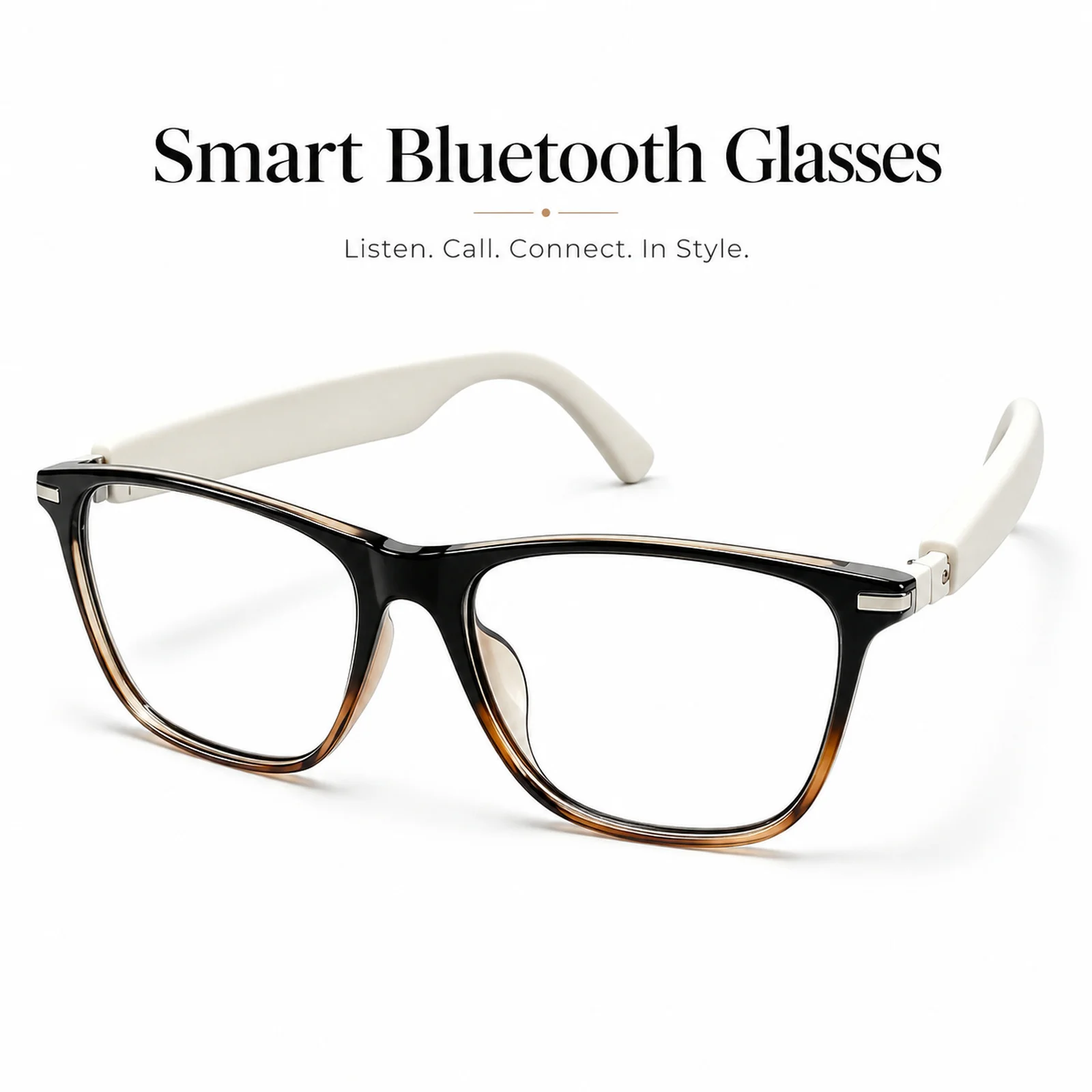 Photochromic Bluetooth Glasses Fashion Open Ear Audio Dual Microphones UV Protection Smartglasses Sunglasses for Commute Travel
Photochromic Bluetooth Glasses Fashion Open Ear Audio Dual Microphones UV Protection Smartglasses Sunglasses for Commute Travel