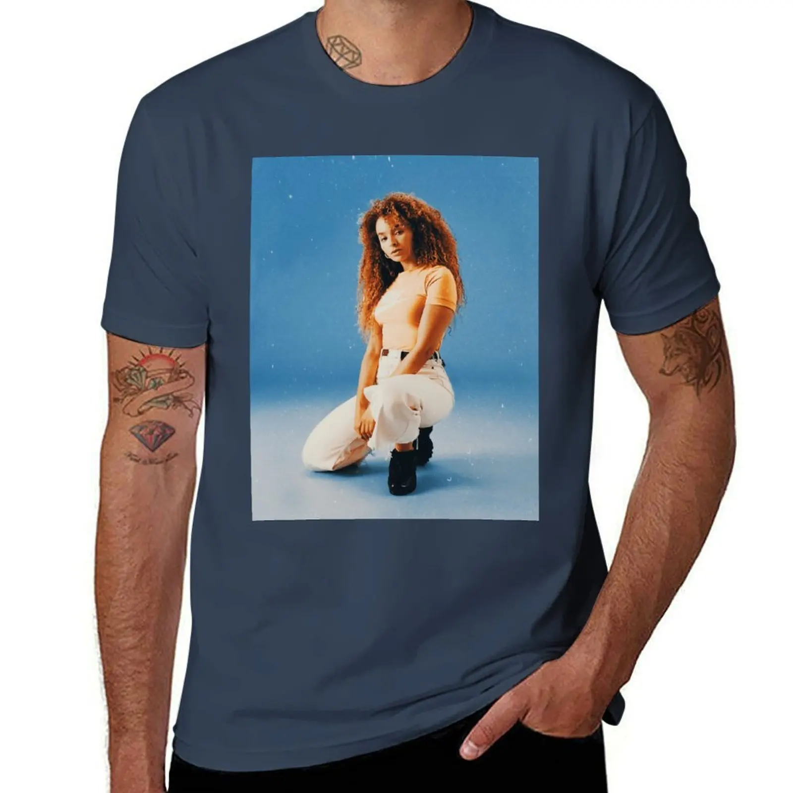 Ella Eyre Blue T-Shirt Casual Street Style Short Sleeve Tee
Ella Eyre Blue T-Shirt Casual Street Style Short Sleeve Tee