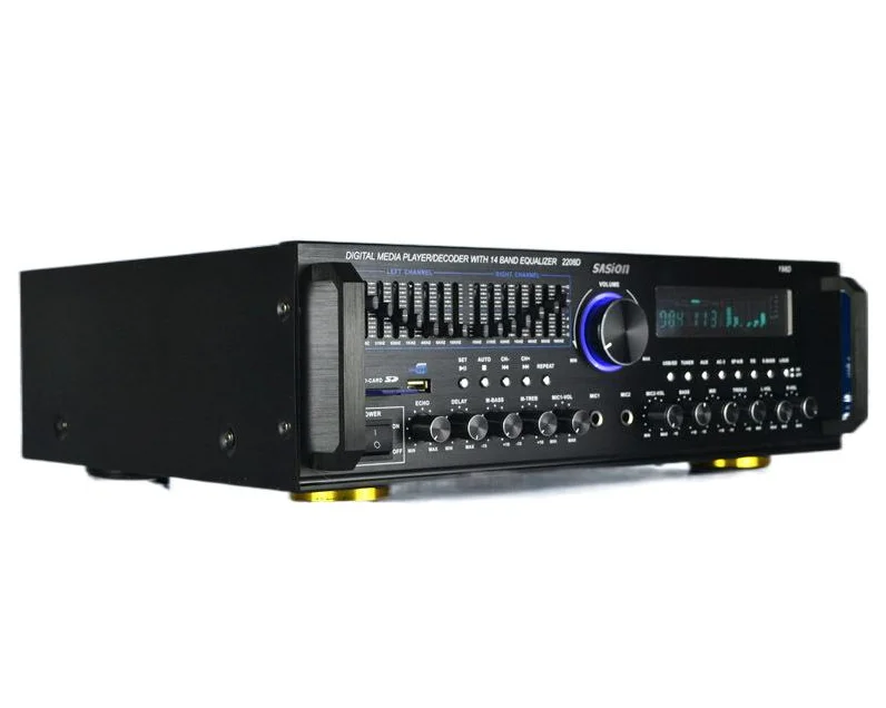 professional Multi-functional power amplifier with equalizer
professional Multi-functional power amplifier with equalizer