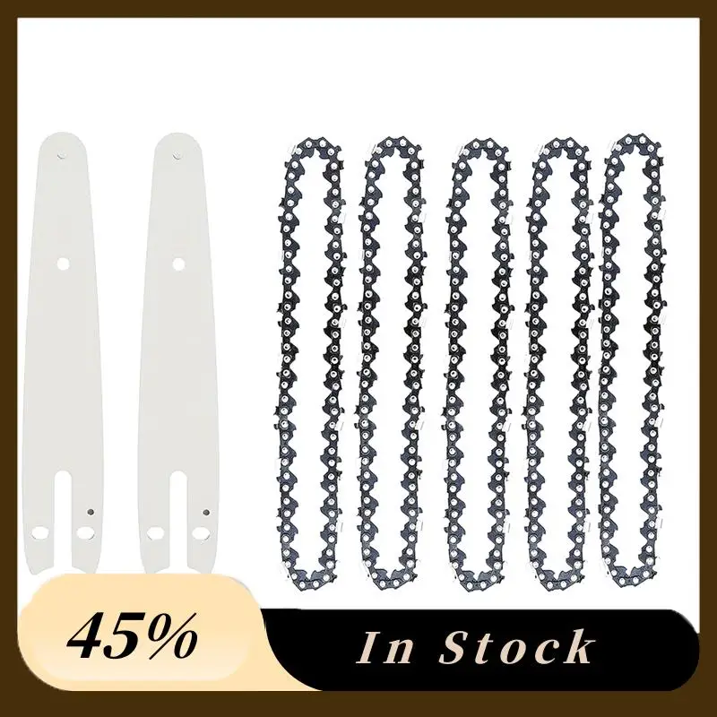 5PCS 6Inch Chainsaw Chain With Replacement Chainsaw Bar For Guide Saw Chain For Wood
5PCS 6Inch Chainsaw Chain With Replacement Chainsaw Bar For Guide Saw Chain For Wood