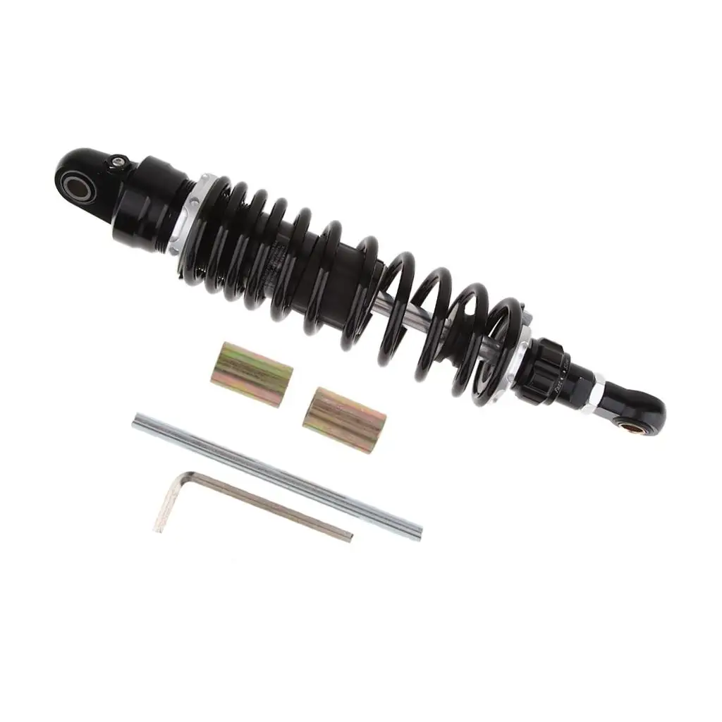 Задние амортизаторы 330 мм 13 дюймов для скутера ATV, черные
Задние амортизаторы 330 мм 13 дюймов для скутера ATV, черные