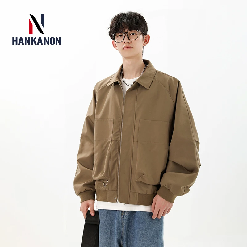 Men's Solid Color Windproof Jacket for Autumn, Casual Baseball Jacket for Daily Wear, Unisex, Loose and Comfortable Outerwear.
Men's Solid Color Windproof Jacket for Autumn, Casual Baseball Jacket for Daily Wear, Unisex, Loose and Comfortable Outerwear.
