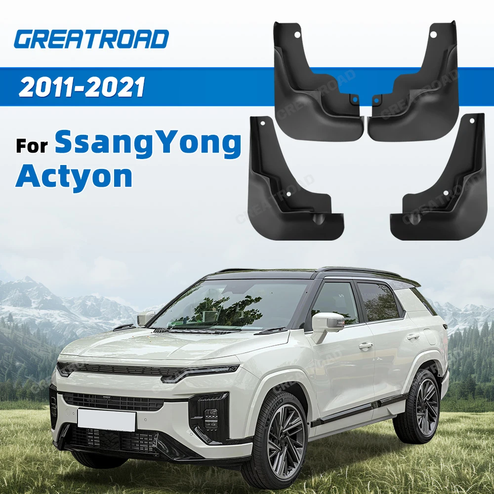 For SsangYong Actyon 2024-2026 Fender Mudflaps Splash Guards Mudguards Mud Flaps car Accessories
For SsangYong Actyon 2024-2026 Fender Mudflaps Splash Guards Mudguards Mud Flaps car Accessories