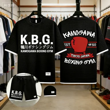 Новинка 2026: Мужской летний повседневный комплект из двух предметов (футболка и шорты) с графическим принтом Kamogawa для боксерского зала, уличная одежда
Новинка 2026: Мужской летний повседневный комплект из двух предметов (футболка и шорты) с графическим принтом Kamogawa для боксерского зала, уличная одежда