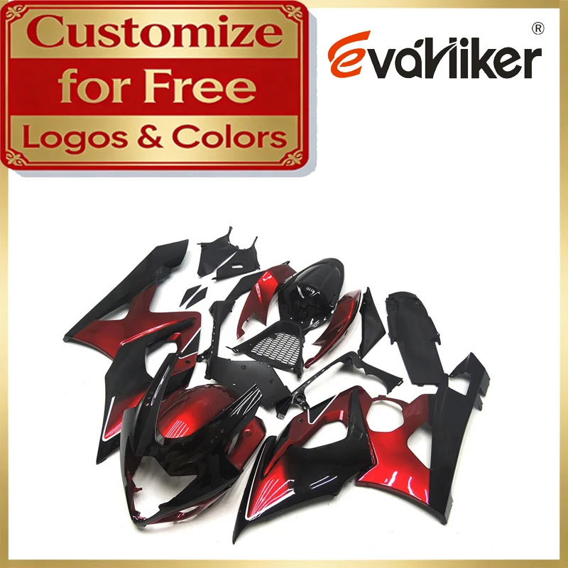 ABS Fairing Kit Motorcycle For Suzuki GSXR1000 2005 2006 K5 05 06 Injection Molded Fairing red black Customizable Colors
ABS Fairing Kit Motorcycle For Suzuki GSXR1000 2005 2006 K5 05 06 Injection Molded Fairing red black Customizable Colors