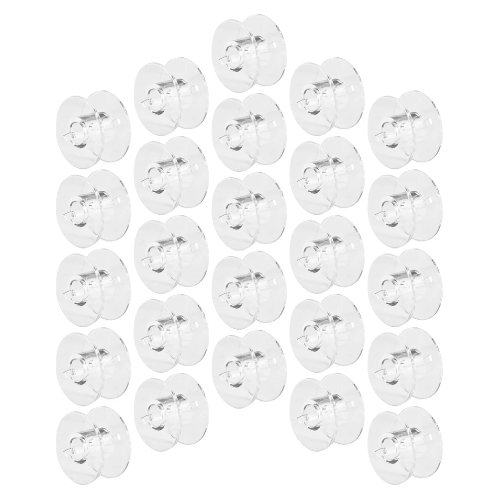 1 set Sewing Machine Bobbins Transparent Plastic Thread Spools Empty Accessories Portable Mini Clear Sturdy For Embroidery
1 set Sewing Machine Bobbins Transparent Plastic Thread Spools Empty Accessories Portable Mini Clear Sturdy For Embroidery