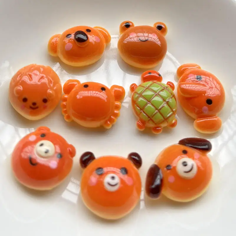 10pcs cabochon kawaii Lovely food imitation bread diy party decoration resin flat back decoration scrapbook
10pcs cabochon kawaii Lovely food imitation bread diy party decoration resin flat back decoration scrapbook