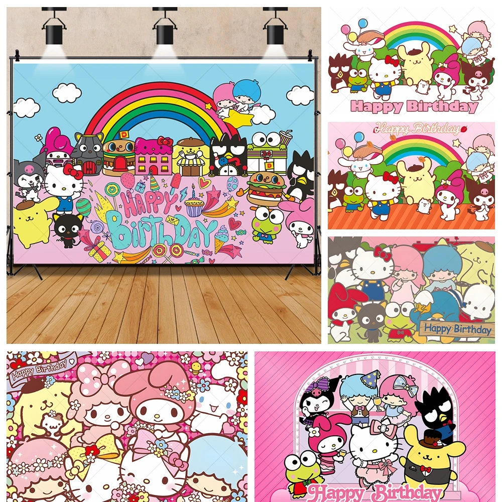 Miniso Hello Kitty Sanrio Cute Kid Baby Gifts Birthday Party Banner Backdrop Custom Kid Room Photography Poster Decor Background
Miniso Hello Kitty Sanrio Cute Kid Baby Gifts Birthday Party Banner Backdrop Custom Kid Room Photography Poster Decor Background