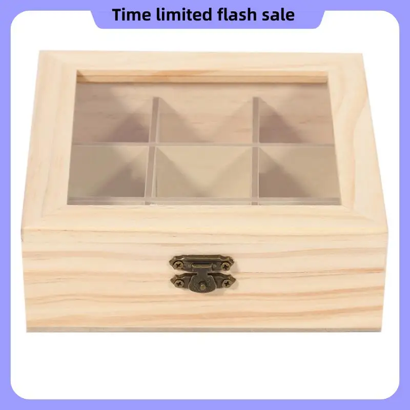 A40T 4X Wooden Tea Bag Jewelry Organizer Chest Storage Box 9 Compartments Tea Box Organizer Wood Sugar Packet Container
A40T 4X Wooden Tea Bag Jewelry Organizer Chest Storage Box 9 Compartments Tea Box Organizer Wood Sugar Packet Container