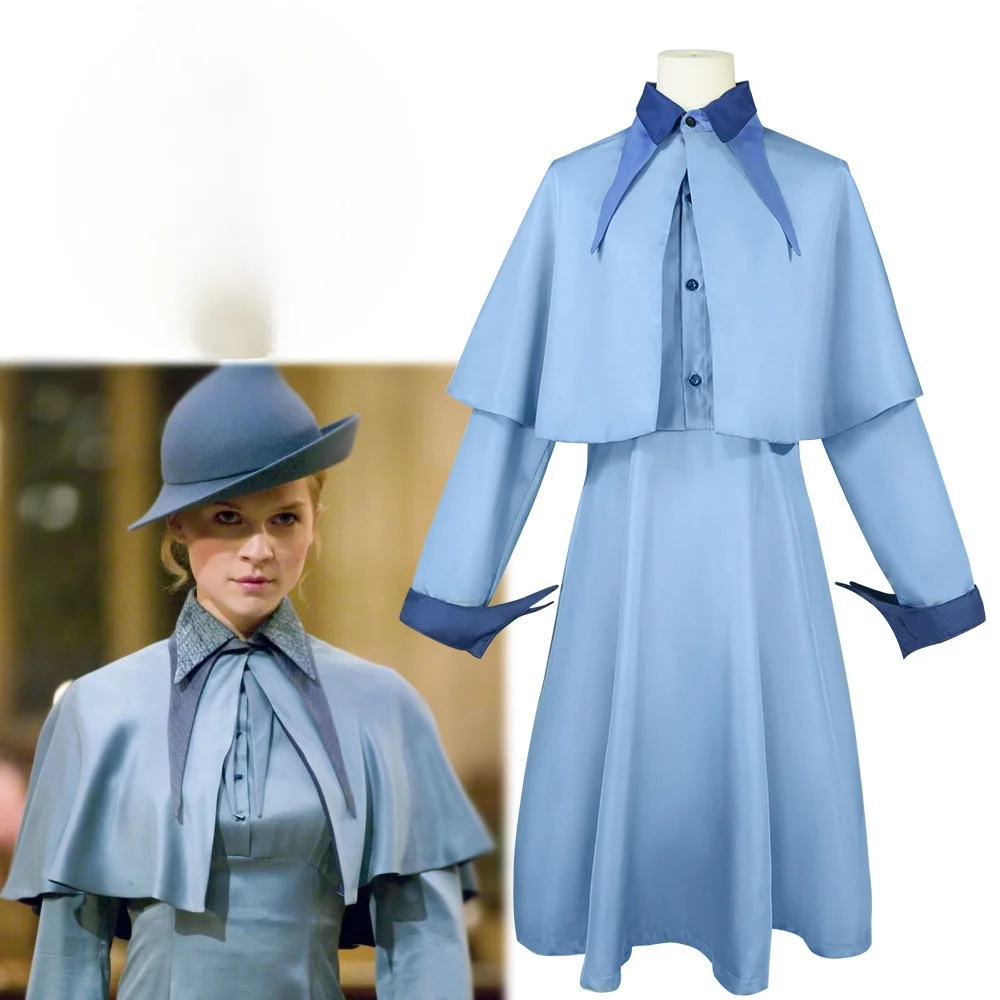 Fleur Delacour Halloween Cosplay Costume School Uniform Busbaton Traditional Chinese Clothing Women's Fashion Summer
Fleur Delacour Halloween Cosplay Costume School Uniform Busbaton Traditional Chinese Clothing Women's Fashion Summer