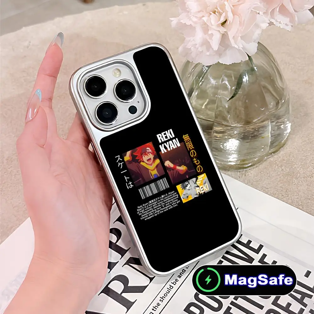 SK8 Infinity Reki Kyan Phone Case for iPhone 17 16 15 14 13 12 11 Air Pro Max Plus Magsafe Silver Plating Colorful Cover Pretty
SK8 Infinity Reki Kyan Phone Case for iPhone 17 16 15 14 13 12 11 Air Pro Max Plus Magsafe Silver Plating Colorful Cover Pretty