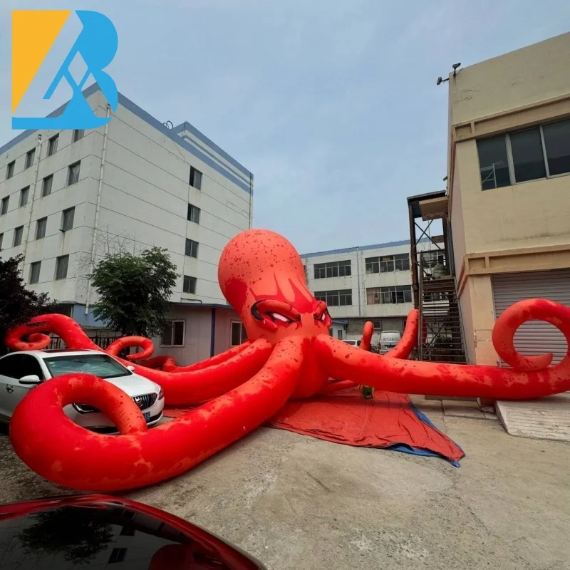 Custom Made Party Decorative Huge Red Inflatable Octopus for Birthday Party Theme Toys
Custom Made Party Decorative Huge Red Inflatable Octopus for Birthday Party Theme Toys
