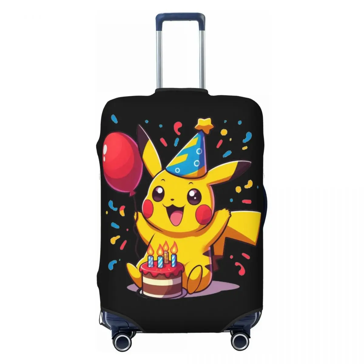 Custom Bikachus Happy Birthday Luggage Cover Protector Funny Travel Suitcase Covers for 18-32 Inch
Custom Bikachus Happy Birthday Luggage Cover Protector Funny Travel Suitcase Covers for 18-32 Inch