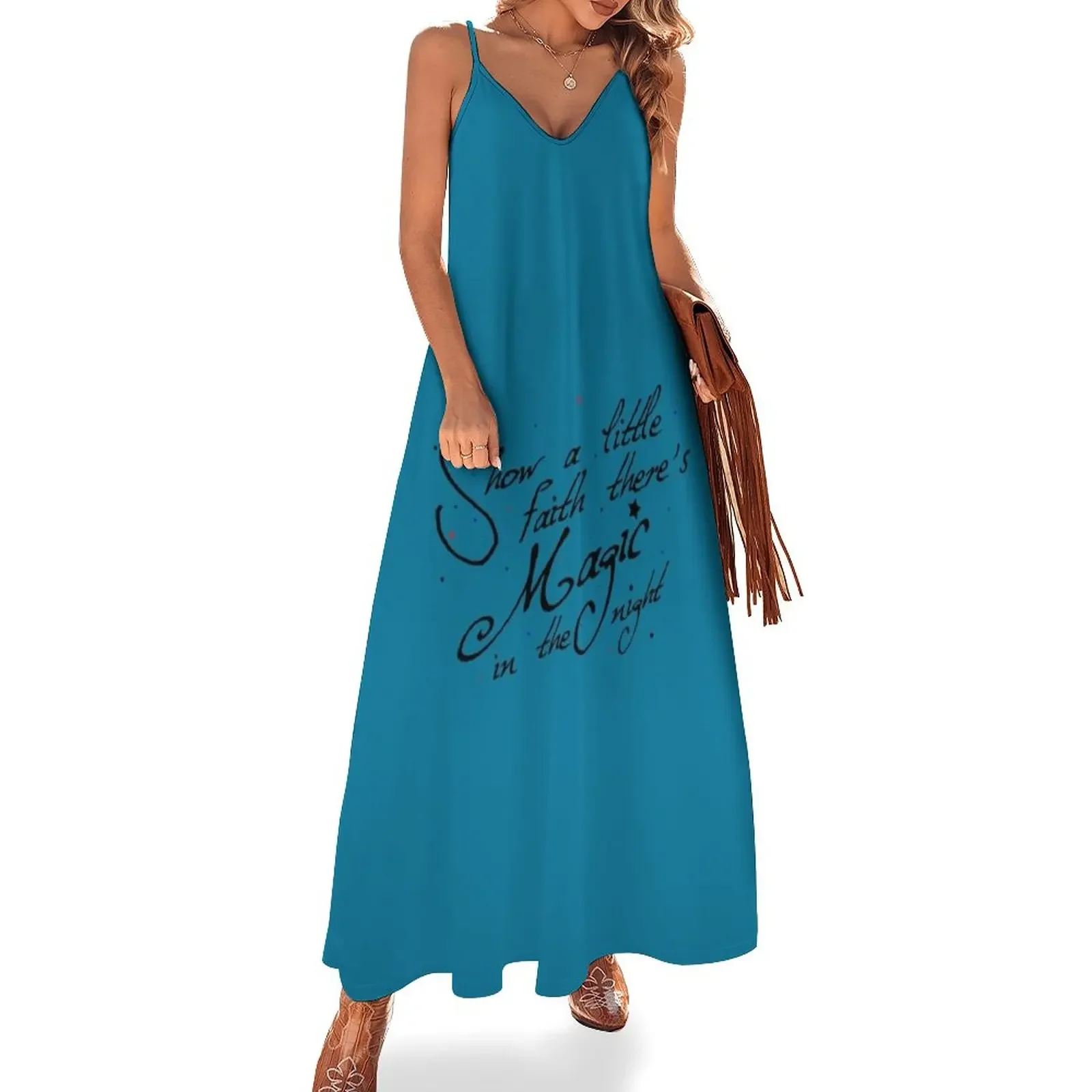 Magic in the night - black text Fitted Sleeveless Dress women's summer clothing 2025 party dresses woman Dress vintage
Magic in the night - black text Fitted Sleeveless Dress women's summer clothing 2025 party dresses woman Dress vintage