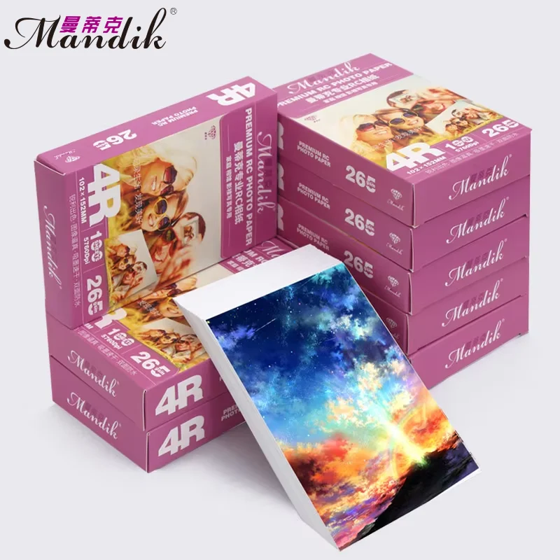 Premium 265gsm RC Waterproof 4R Photo Paper – Four Surface Types: Glossy, Satin, Rough Matte, Silky – for Pigment Ink Printers
Premium 265gsm RC Waterproof 4R Photo Paper – Four Surface Types: Glossy, Satin, Rough Matte, Silky – for Pigment Ink Printers