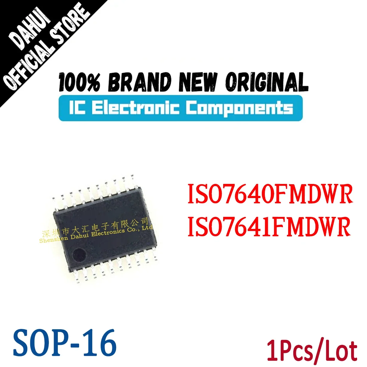 ISO7640FMDWR ISO7640FM ISO7641FMDWR ISO7641FM SOP-16 Digital isolator chip IC Brand New Original In Stock
ISO7640FMDWR ISO7640FM ISO7641FMDWR ISO7641FM SOP-16 Digital isolator chip IC Brand New Original In Stock