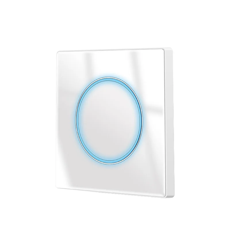 Avoir White Glass Wall Light Switch Push Button FR EU Sockets And Switches 220 V Wall Switch Electrical Outlets LED Ring Dimmer
Avoir White Glass Wall Light Switch Push Button FR EU Sockets And Switches 220 V Wall Switch Electrical Outlets LED Ring Dimmer