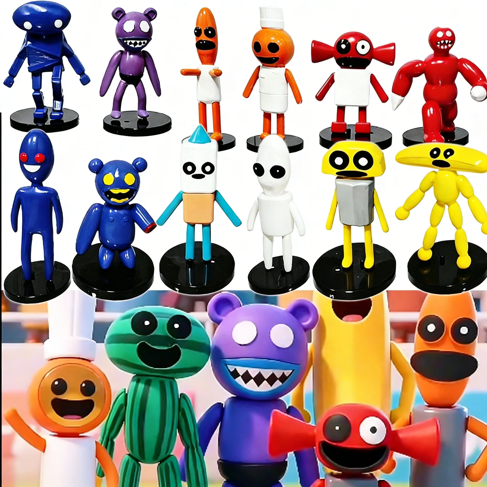 3D Printed Suzy's Restaurant Cute Monster Chef Figurines - Banana & Watermelon Characters Collectible Action Toys in Blind Box
3D Printed Suzy's Restaurant Cute Monster Chef Figurines - Banana & Watermelon Characters Collectible Action Toys in Blind Box