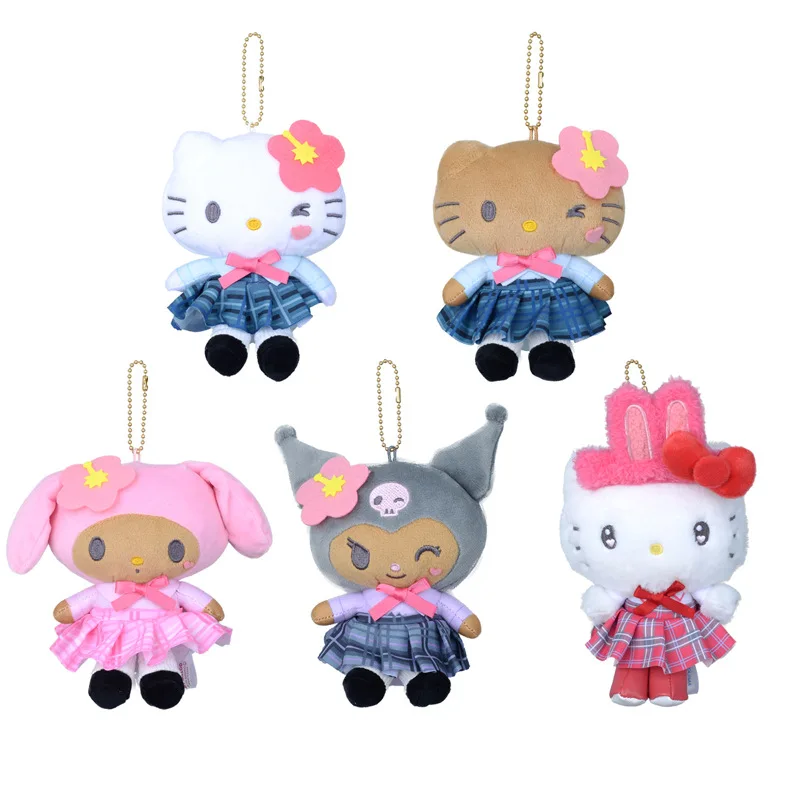 Hello Kitty Cartoon Uniform Hot Girl Kt Plush Doll Pendant Anime Girly Heart Cute Plush Keychain Girls Gift
Hello Kitty Cartoon Uniform Hot Girl Kt Plush Doll Pendant Anime Girly Heart Cute Plush Keychain Girls Gift