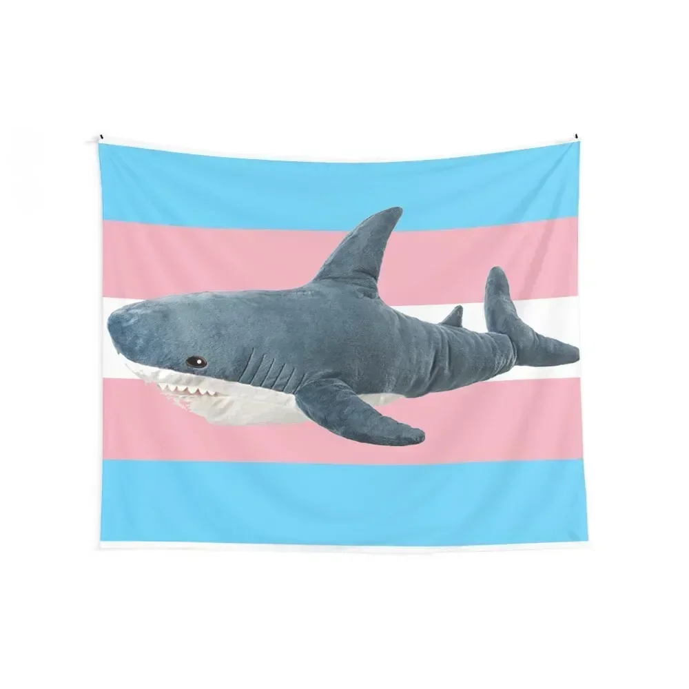 BLAHAJ SHARK TRANS FLAG Tapestry Home Decoration Accessories Wall Carpet Tapestry
BLAHAJ SHARK TRANS FLAG Tapestry Home Decoration Accessories Wall Carpet Tapestry