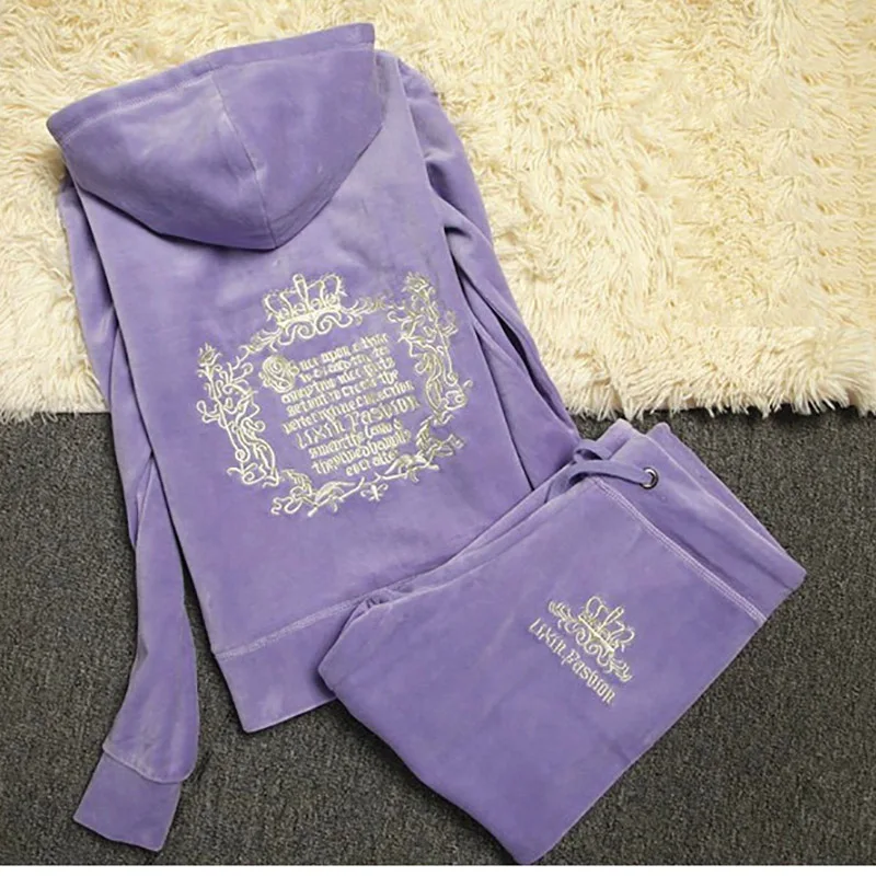 Women's Tracksuit 2025 Spring/Autumn Women's Sweatshirt and Pants Sets Y2K Velvet Tracksuit Two Piece Sets
Women's Tracksuit 2025 Spring/Autumn Women's Sweatshirt and Pants Sets Y2K Velvet Tracksuit Two Piece Sets