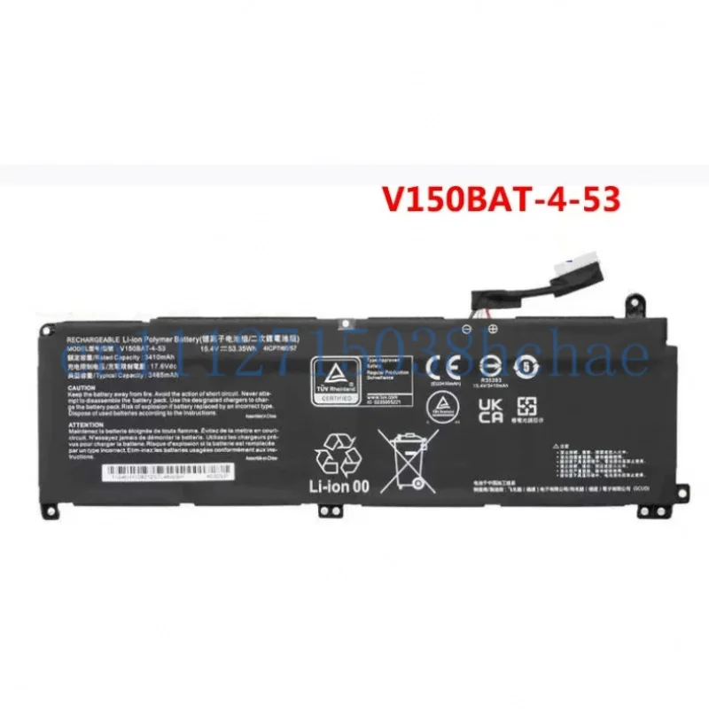 For Colorful Hidden Star P15/P16 23/24 V150BAT-4-53/41 Laptop Battery
For Colorful Hidden Star P15/P16 23/24 V150BAT-4-53/41 Laptop Battery