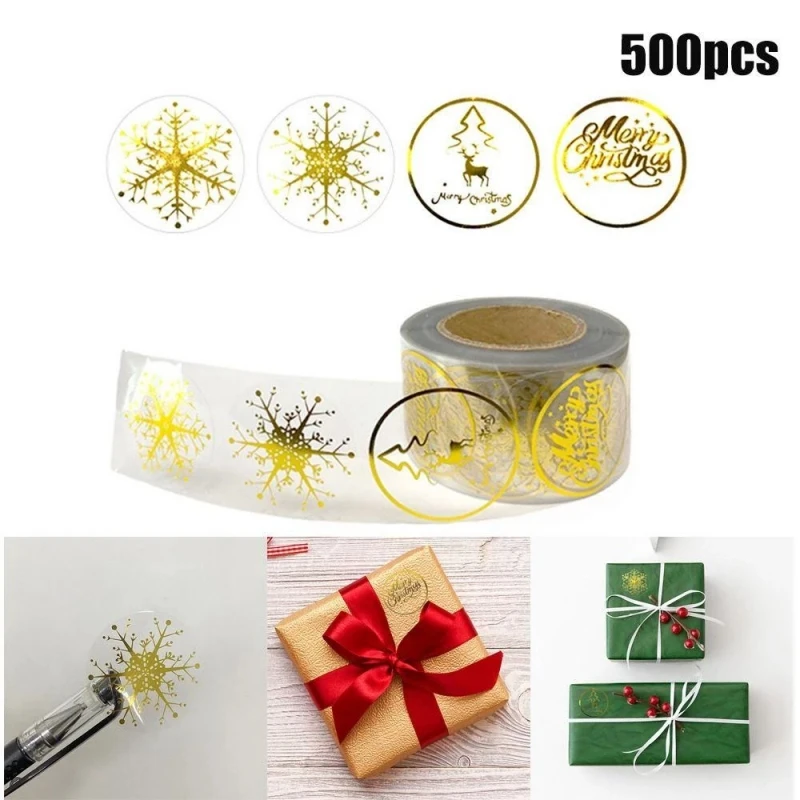 3.8cm Transparent Thank You Sticker Roll Gold Merry Christmas Stickers Scrapbooking Round Label Packaging Stationery Stickers
3.8cm Transparent Thank You Sticker Roll Gold Merry Christmas Stickers Scrapbooking Round Label Packaging Stationery Stickers