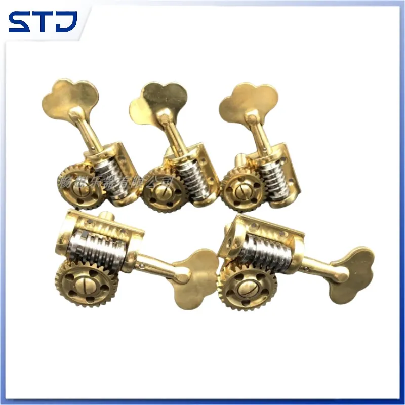 Nice-looking Bass 5strings Peg Tuner 3/4 4/4 Upright Double Machine Head Brass independent
Nice-looking Bass 5strings Peg Tuner 3/4 4/4 Upright Double Machine Head Brass independent