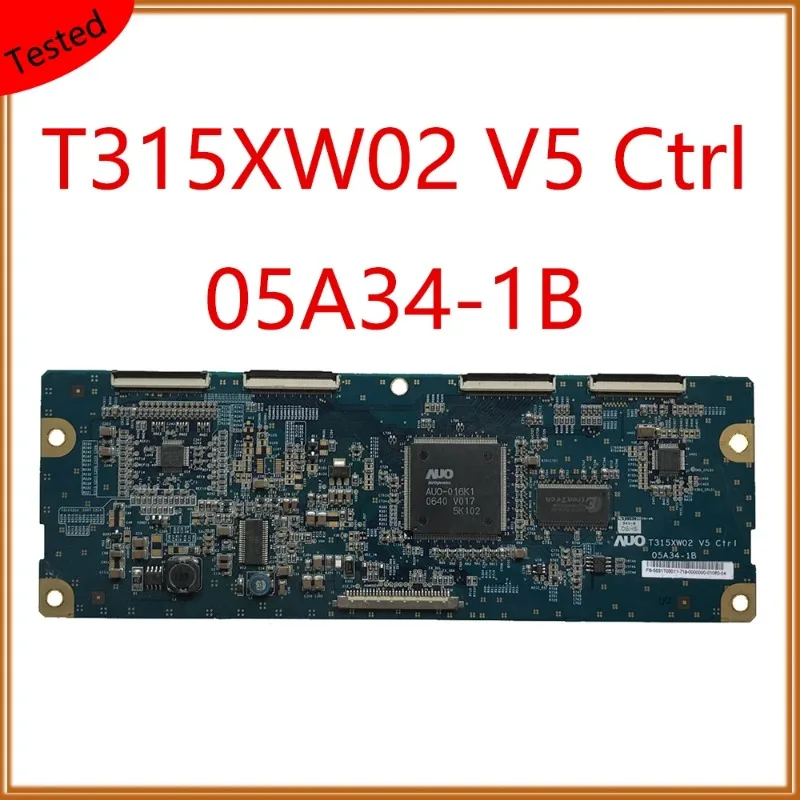 T315XW02 V5 Ctrl 05A34-1B logic Card For TV Original Equipment T CON Board LCD The Display Tested
T315XW02 V5 Ctrl 05A34-1B logic Card For TV Original Equipment T CON Board LCD The Display Tested