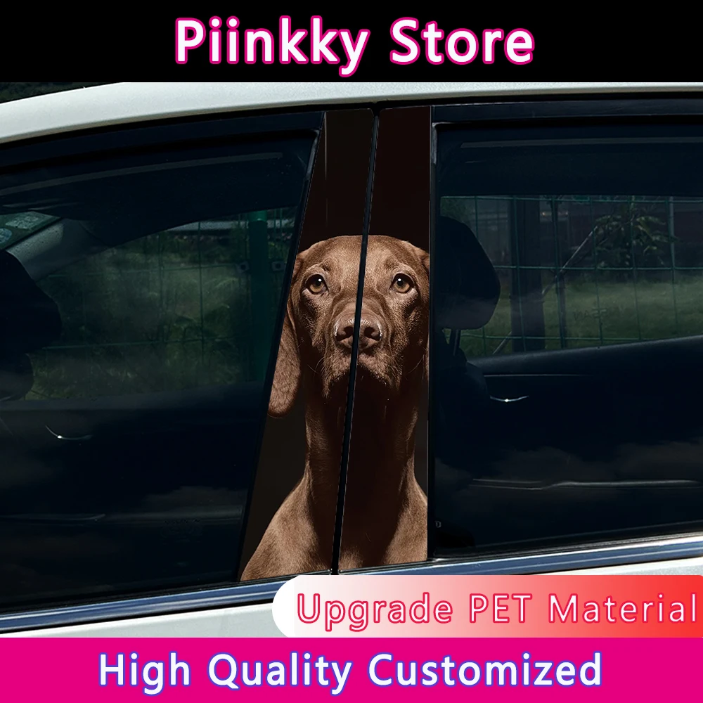 1/2pcs Dachshund Dalmatian Dog Car Center Pillar Sticker Auto B Pillar Protective Film Decoration Scratch Cover Sticker
1/2pcs Dachshund Dalmatian Dog Car Center Pillar Sticker Auto B Pillar Protective Film Decoration Scratch Cover Sticker