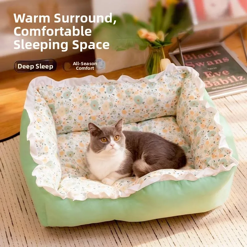 Thickened Winter Dog Bed Small Dogs Sleeping Quilted Pet Bed Nest All Seasons Universal Soft Cozy Crib for Cats And Dogs
Thickened Winter Dog Bed Small Dogs Sleeping Quilted Pet Bed Nest All Seasons Universal Soft Cozy Crib for Cats And Dogs