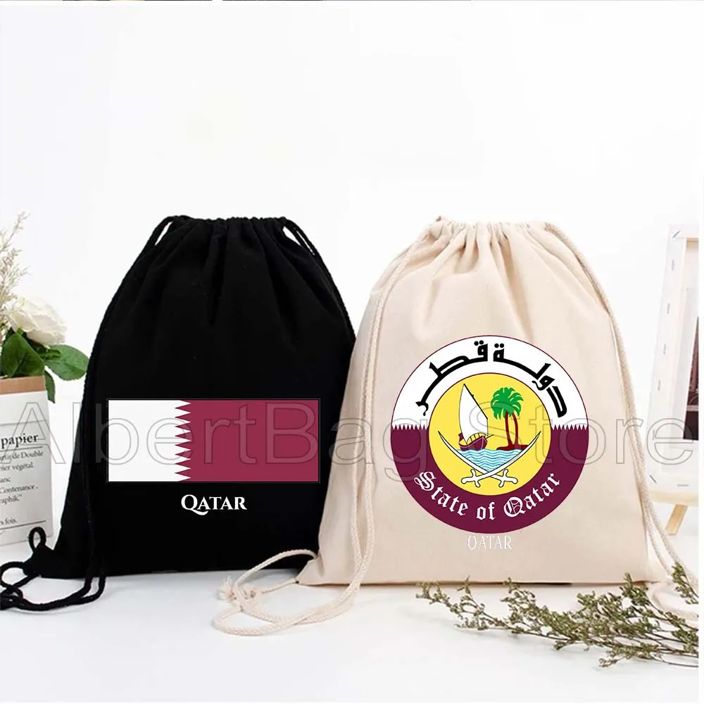 Doha Qatar Country Map Qatari Flag Arab Gifts Canvas Drawstring Bags Soccer Backpack Gym Sackpack String Bag for Hiking Sports
Doha Qatar Country Map Qatari Flag Arab Gifts Canvas Drawstring Bags Soccer Backpack Gym Sackpack String Bag for Hiking Sports