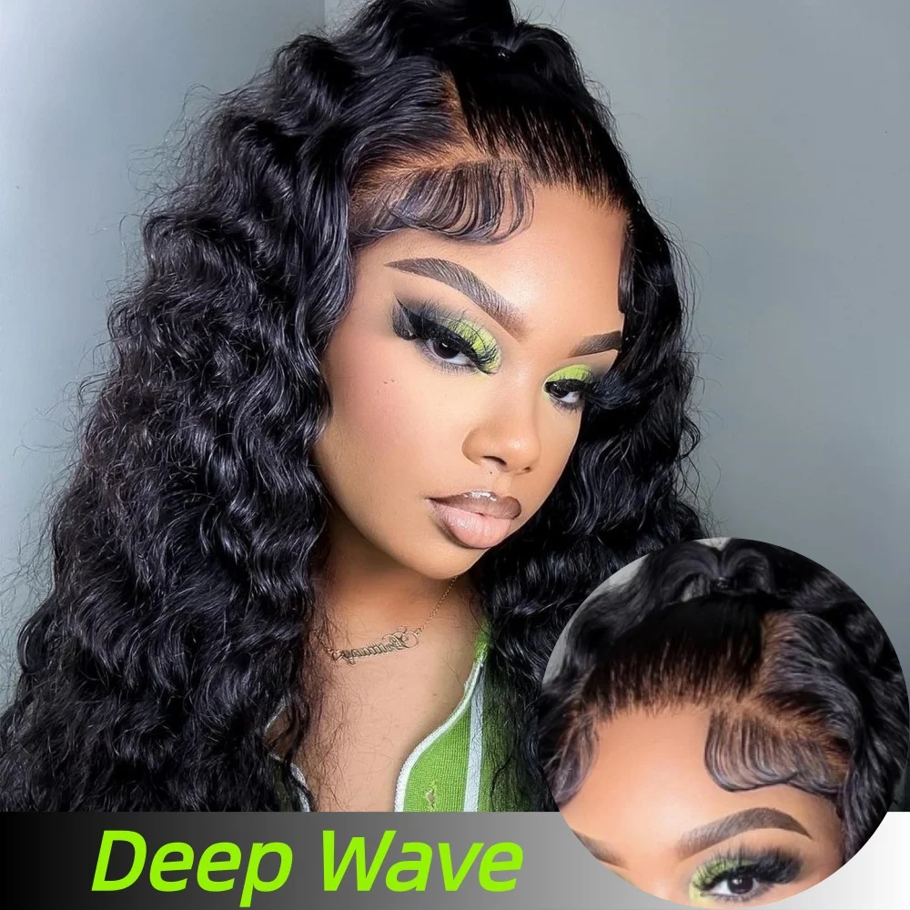 Deep Wave 15A Super Double Drawn 13x6 Real HD Lace Front Glueless Wig With Natural Hairline Human Hair Wig Pre Plucked For Women
Deep Wave 15A Super Double Drawn 13x6 Real HD Lace Front Glueless Wig With Natural Hairline Human Hair Wig Pre Plucked For Women