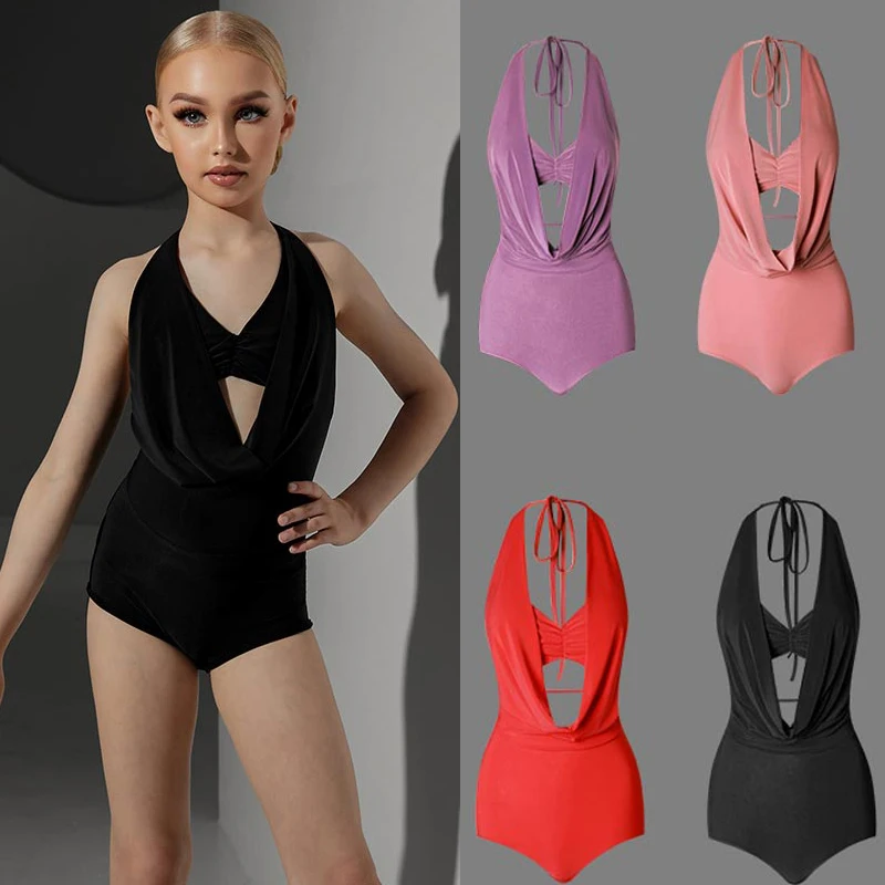 2023 New Sexy Backless Bodysuit Children Latin Dance Tops For Girls Chacha Rumba Tango Dress Latin Performance Clothes DQS12648
2023 New Sexy Backless Bodysuit Children Latin Dance Tops For Girls Chacha Rumba Tango Dress Latin Performance Clothes DQS12648