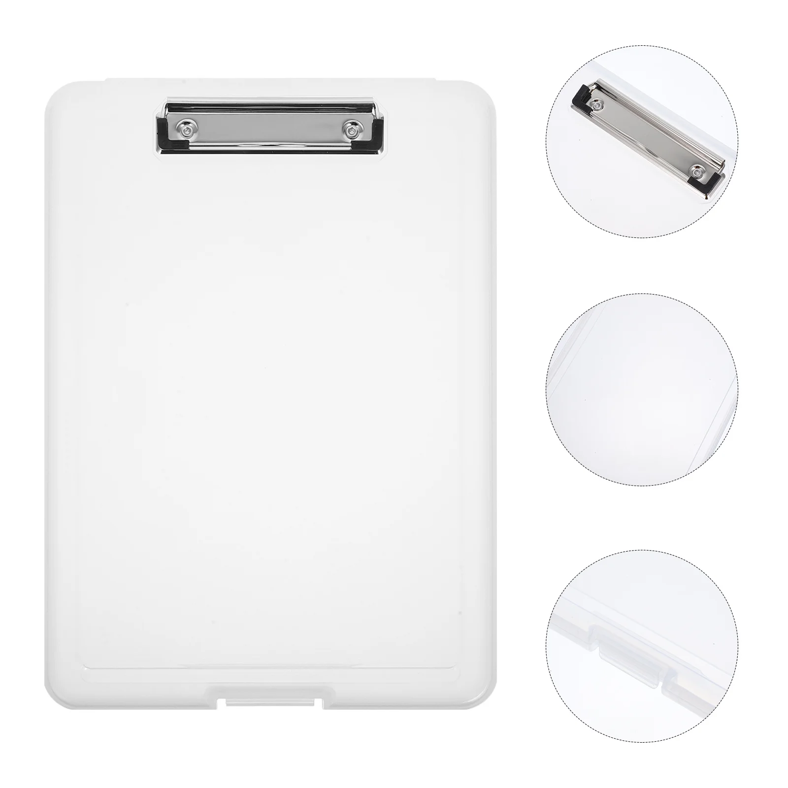 Plastic Nurse Clipboard Clip Boards Storage Compartment Heavy Duty Flip Document Case Low Profile Clip Home Office A4
Plastic Nurse Clipboard Clip Boards Storage Compartment Heavy Duty Flip Document Case Low Profile Clip Home Office A4