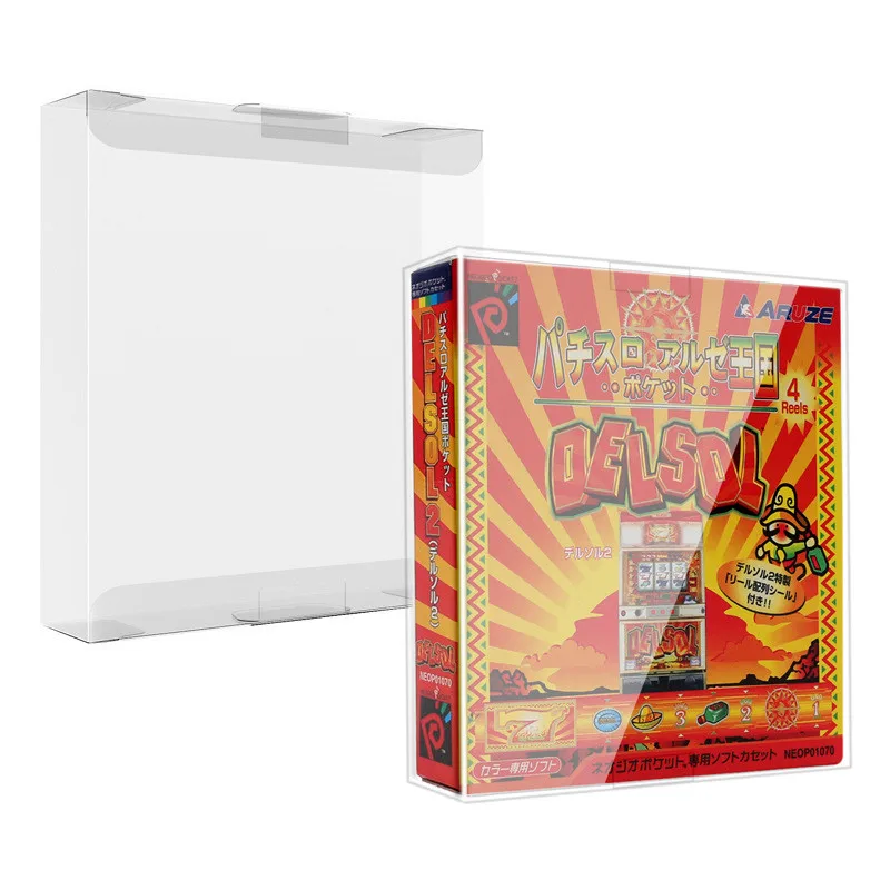 300PCS Game Box Protectors PET Plastic Display Case For Neo Geo Pocket Color For NGPC
300PCS Game Box Protectors PET Plastic Display Case For Neo Geo Pocket Color For NGPC