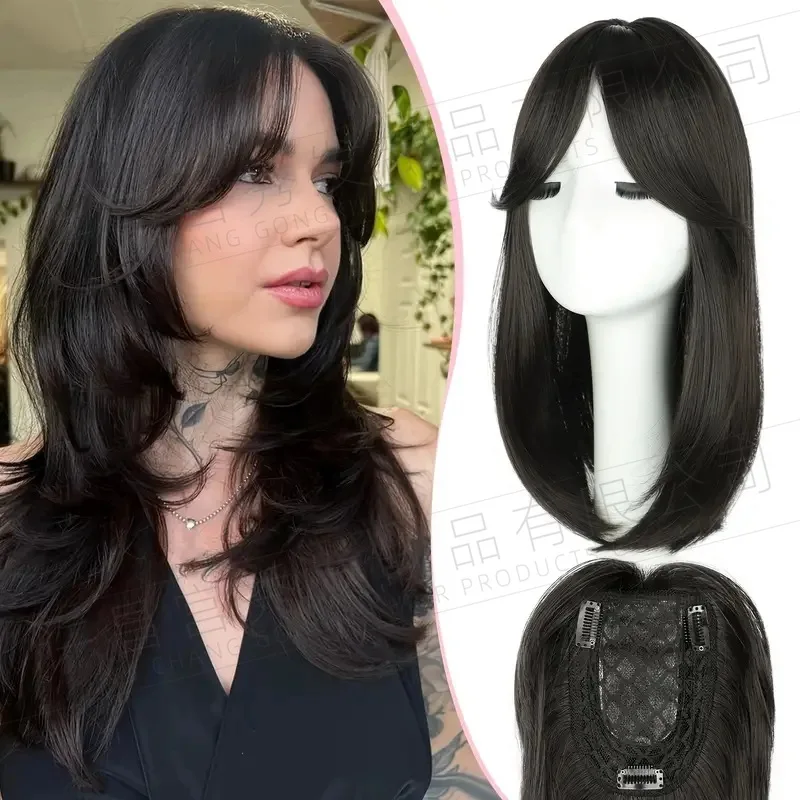 Wig female head reissue piece covers white hair synthetic wig piece chemical fiber reissue block
Wig female head reissue piece covers white hair synthetic wig piece chemical fiber reissue block