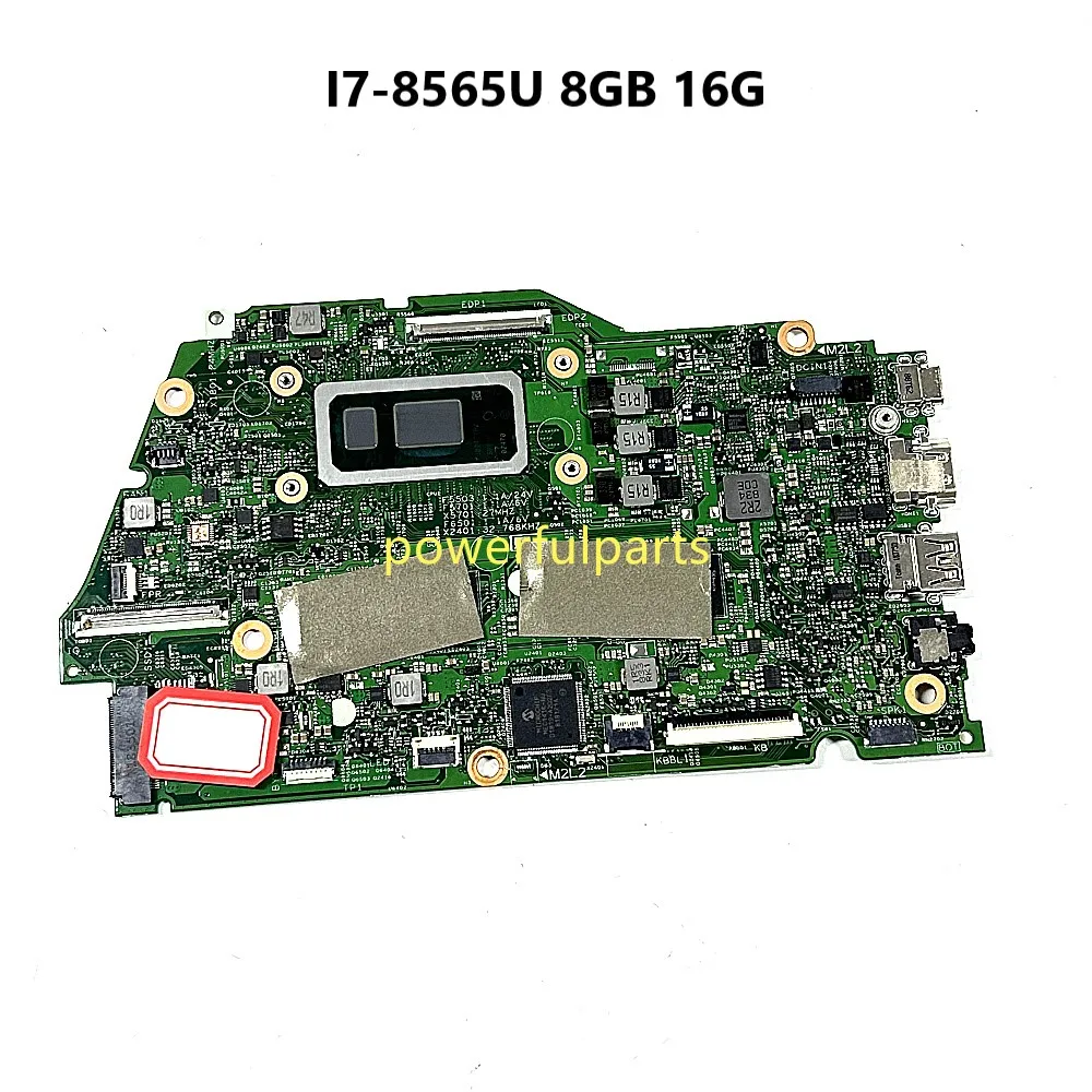 17945-1 For Dell Inspiron 7000 7380 Motherboard 0J9MM4 03KK8G I7-8565U 8GB 16GB Working Good
17945-1 For Dell Inspiron 7000 7380 Motherboard 0J9MM4 03KK8G I7-8565U 8GB 16GB Working Good