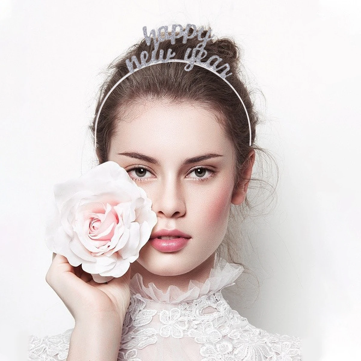 Happy New Year Crystal Hair Hoop Shiny Rhinestone Headband Gold Powder Sparkling Festival Hair Accessory For Kids Women Party
Happy New Year Crystal Hair Hoop Shiny Rhinestone Headband Gold Powder Sparkling Festival Hair Accessory For Kids Women Party