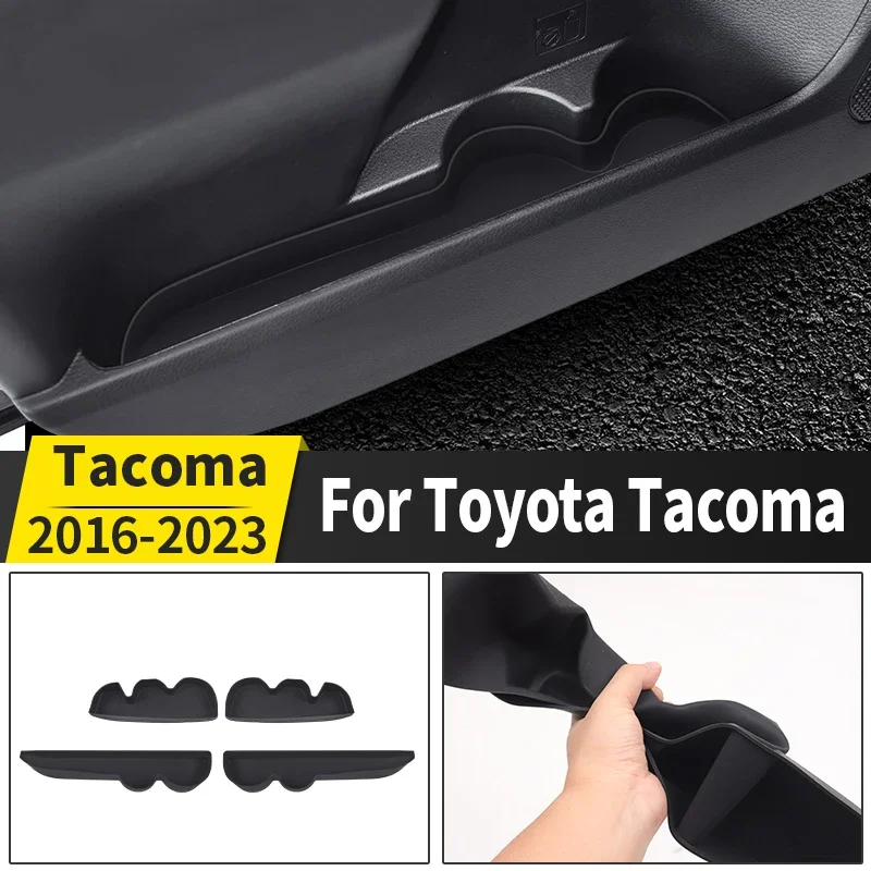 For 2016-2023 Toyota Tacoma Car Door Lower Storage Slots Silica Gel Pad Interior Upgraded Accessories
For 2016-2023 Toyota Tacoma Car Door Lower Storage Slots Silica Gel Pad Interior Upgraded Accessories