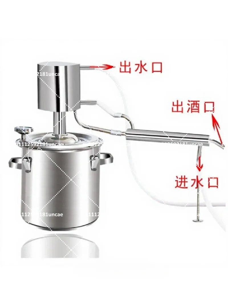 Home Brewing Machine Stainless Steel Distiller for Wine Making Small Distillation Kit
Home Brewing Machine Stainless Steel Distiller for Wine Making Small Distillation Kit