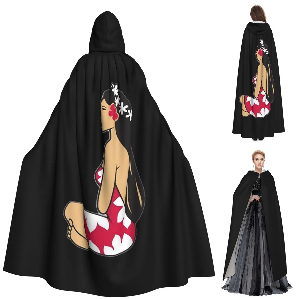 Hinano Tahiti Long Hooded Cloak Witch Medieval Costume Cosplay Cape HalloweenVampire Adult Unisex
Hinano Tahiti Long Hooded Cloak Witch Medieval Costume Cosplay Cape HalloweenVampire Adult Unisex