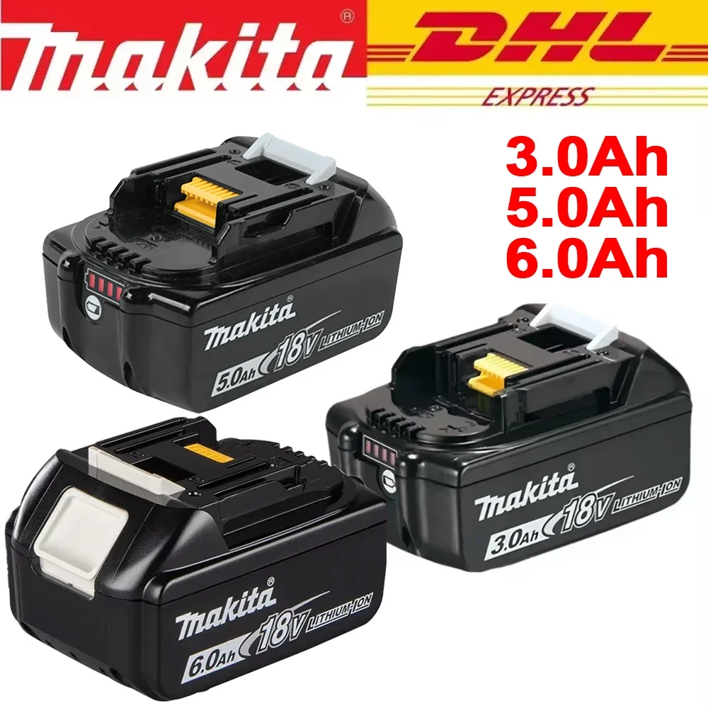 Original Makita 18V 6.0Ah Rechargeable Power Tools Battery 18V makita with LED Li-ion Replacement LXT BL1860B BL1860 BL1850
Original Makita 18V 6.0Ah Rechargeable Power Tools Battery 18V makita with LED Li-ion Replacement LXT BL1860B BL1860 BL1850