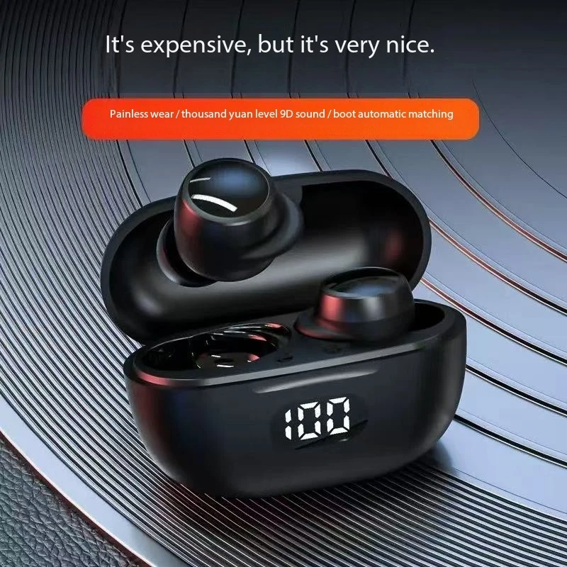 New T58 Wireless Bluetooth Earphones Digital ENC Call Noise Reduction Earbuds Mini Bean Sleep Sports Headphones
New T58 Wireless Bluetooth Earphones Digital ENC Call Noise Reduction Earbuds Mini Bean Sleep Sports Headphones