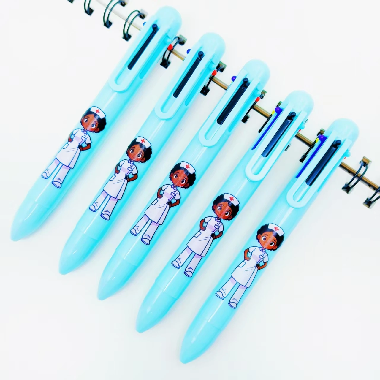 14 шт., разноцветная ручка на тему медицинских работников, шариковая ручка «шесть в одном» в форме ангела для кормления, шариковая ручка для праздничного подарка
14 шт., разноцветная ручка на тему медицинских работников, шариковая ручка «шесть в одном» в форме ангела для кормления, шариковая ручка для праздничного подарка