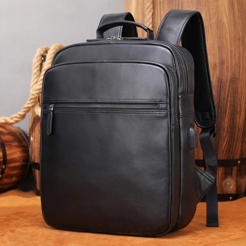 Large Capacity Men's Backpack Genuine Leather Fashion Men's Backpack Business Computer Bag Outdoor Casual School Bag
Large Capacity Men's Backpack Genuine Leather Fashion Men's Backpack Business Computer Bag Outdoor Casual School Bag